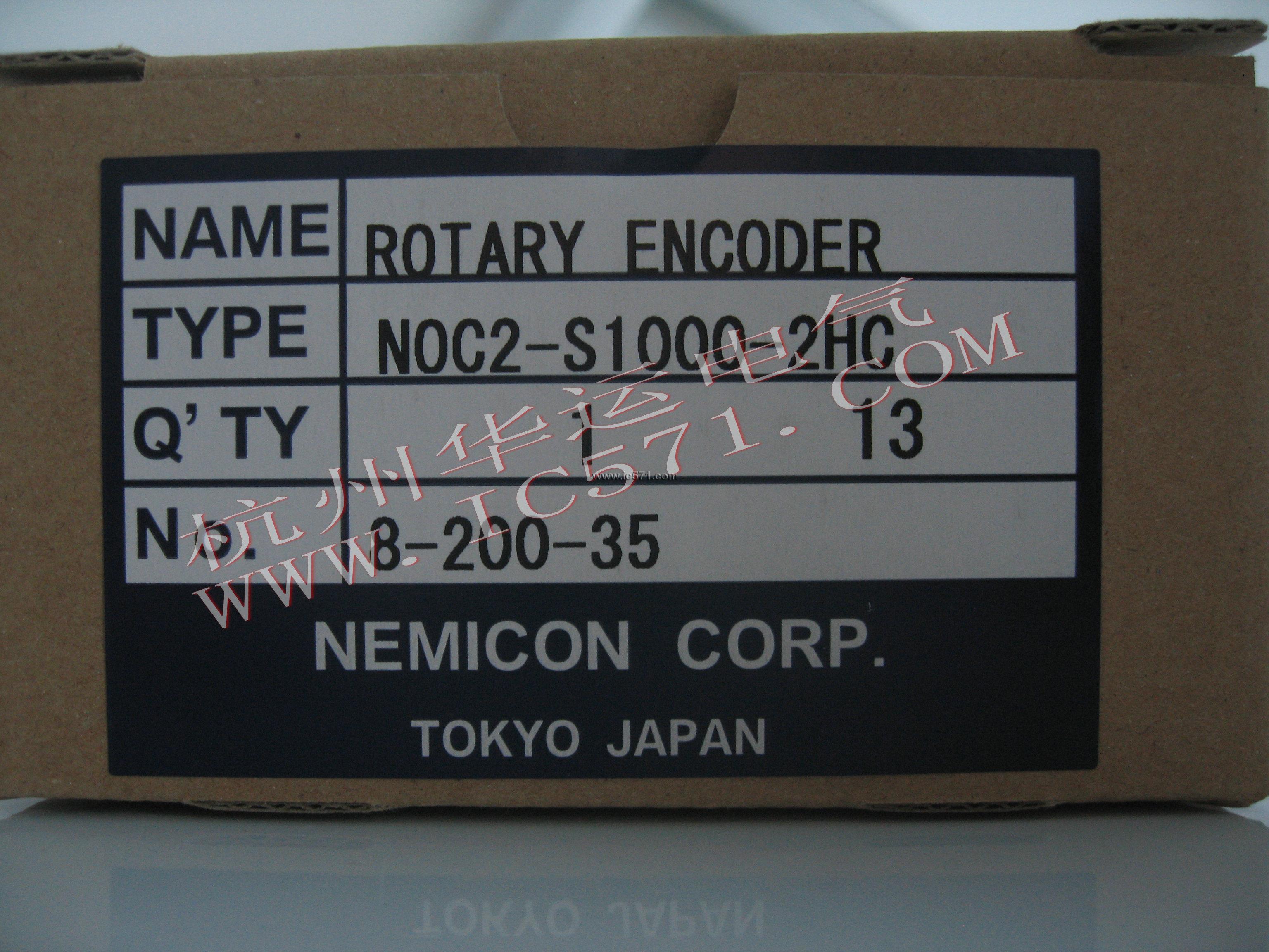 NEMICON内密控编码器NOC2-S1000-2HC