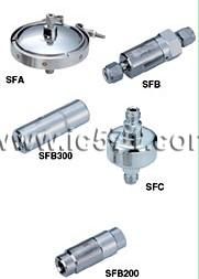 SMC洁净气体过滤器 SFA100-02